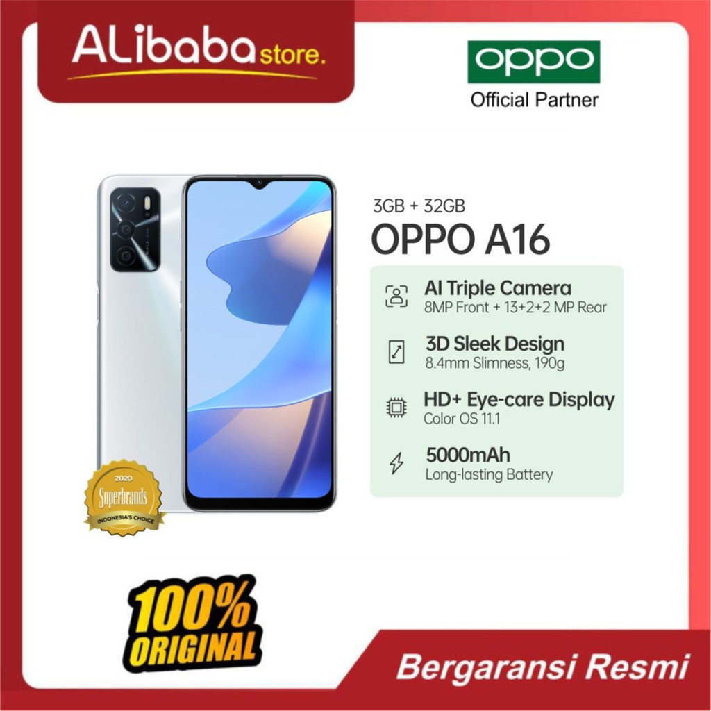 Oppo A16 4GB/64GB
