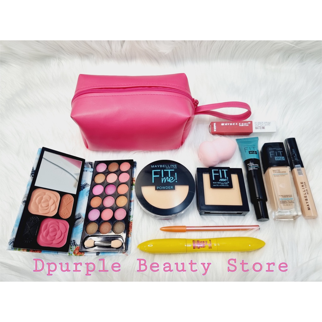 ( Semua Paket Kecantikan Ada Disini!! ) - Paket Kosmetik Maybelline Lengkap Murah - Paket Make Up Maybelline Super Komplit - Semua Paket Kosmetik Realpict