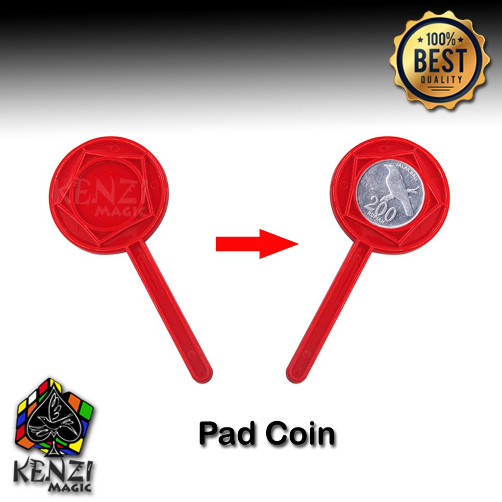 Alat Sulap Paddle koin Menghilang Muncul Koin Stick