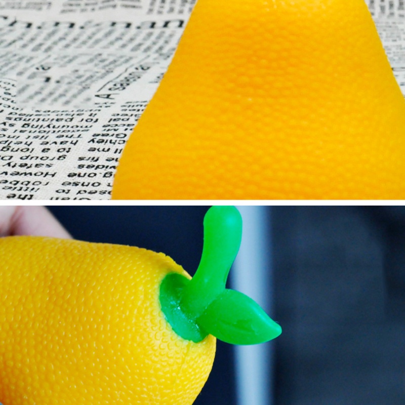 Mary 4Inch Squeeze Mainan Simulasi Buah Properti Fotografi Interaktif Pereda Tekanan Mainan TPR Dekompresi Mainan Untuk Todd