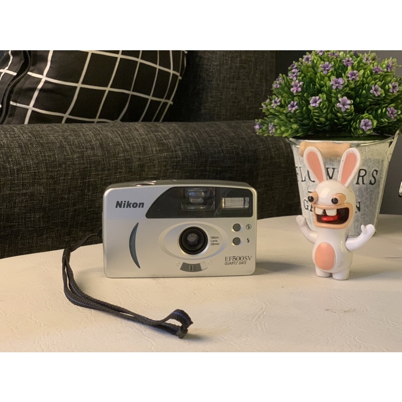 Kamera Poket Analog Normal Nikon EF500SV Quartz Date