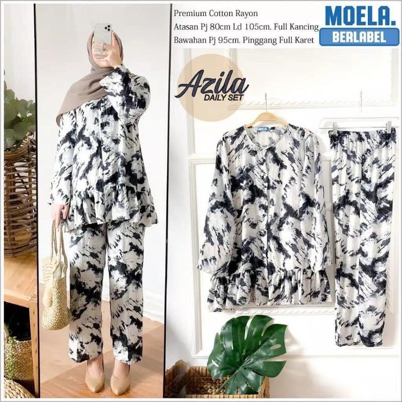 AZILA DAILY SET / ONE SET BUSUI RAYON