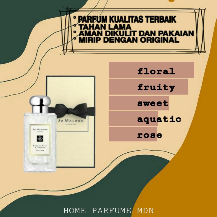 English Pear & Fresia Jo Malone/Bibit Parfum/Parfume (medium)