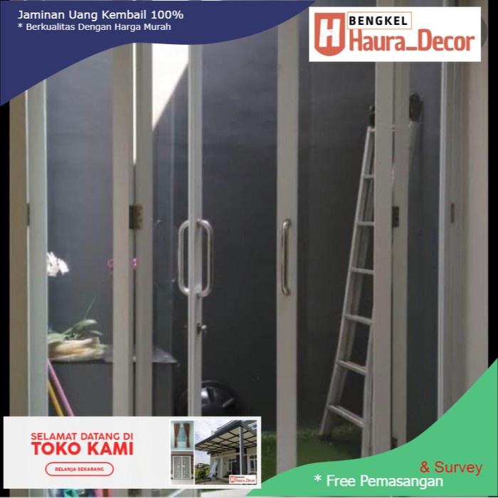 Jual pintu lipat alumunium | Shopee Indonesia