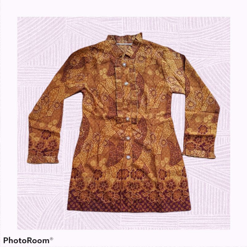 Seragam/ Kemeja Batik Guru Preloved/ PL/ Thrift/ Bekas