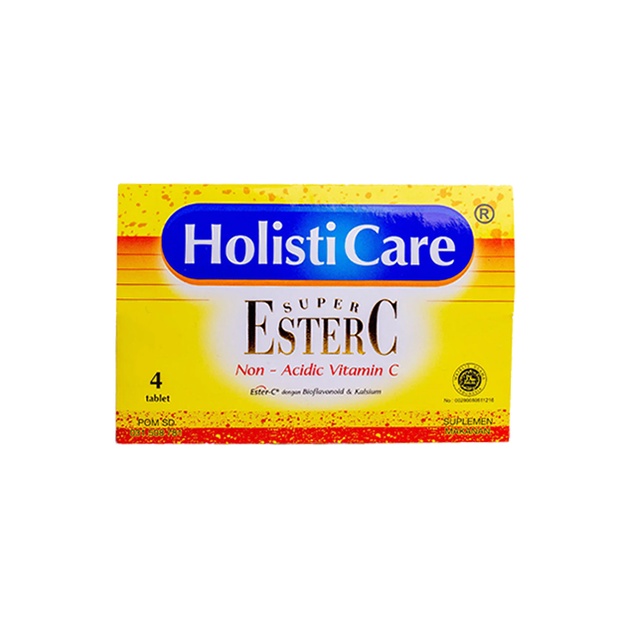 ESTER-C STRIP ISI 4 TABLET - MENINGKATKAN DAYA TAHAN TUBUH