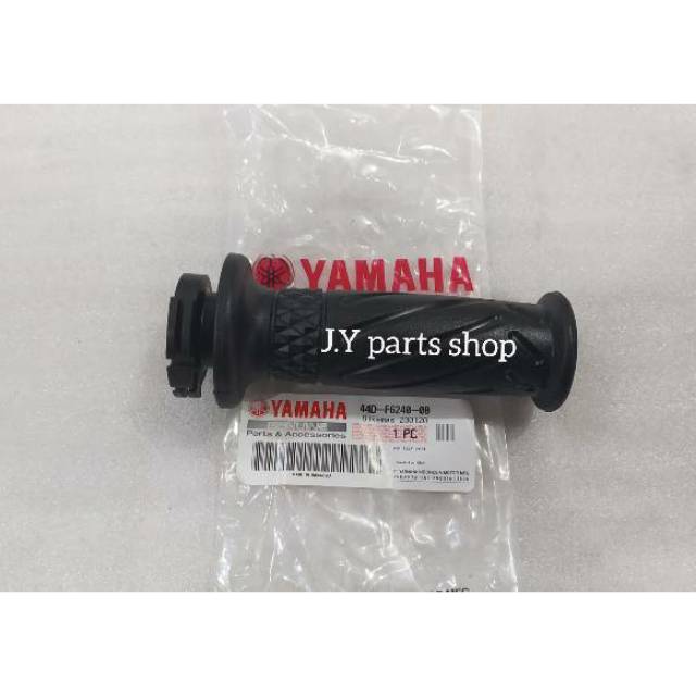 KARET STANG HANDGRP HAND GRIP HANDFAT ASSY KANAN XEON KARBU RC GT AEROX 125 ORI YGP 44D-F6240-00