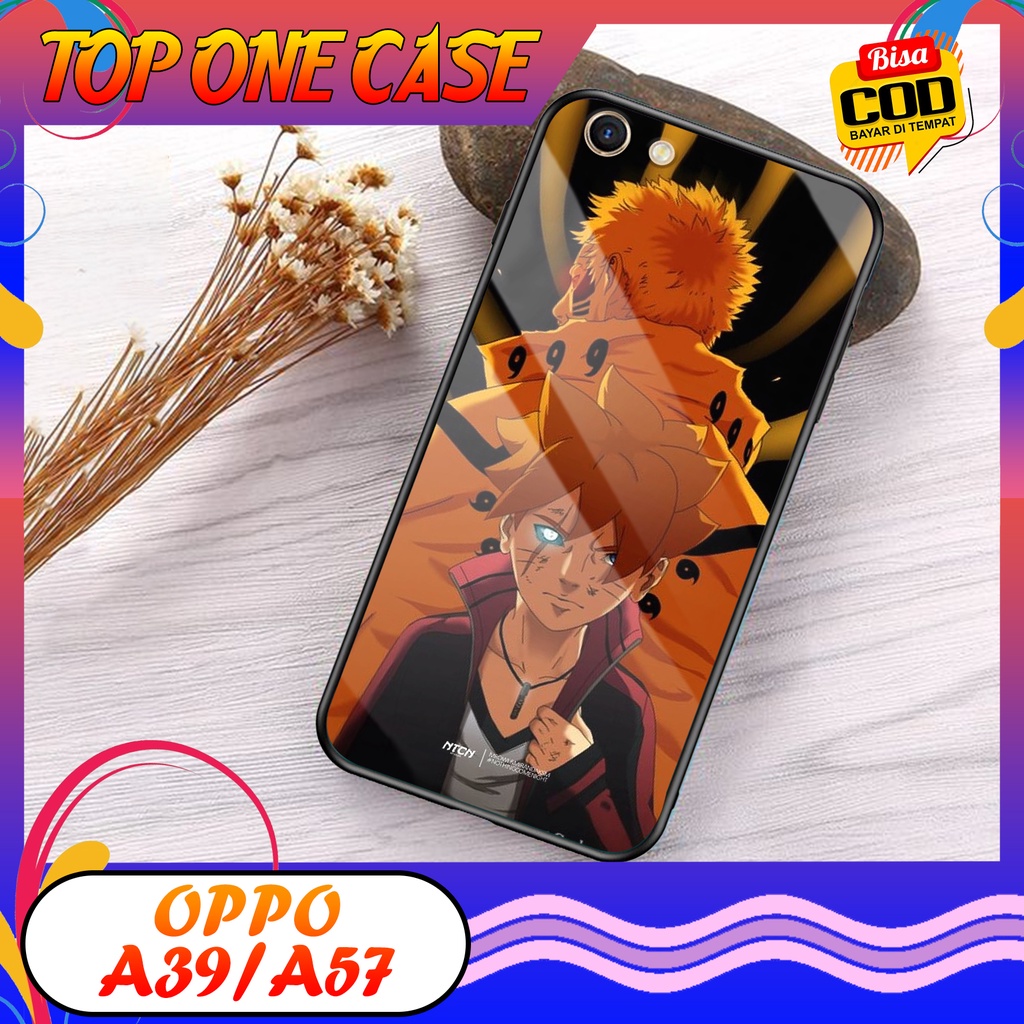 CASE OPPO A39/A57 - Casing OPPO A39/A57 Terbaru AERO CASE [ ANIME NRT ] Silikon OPPO A39/A57 - Case 