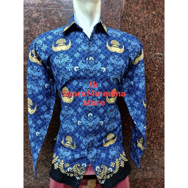 baju korpri pria/korpri pria/batik korpri pria/korpri wanita kerah hitam/korpri pria kerah hitam/ ba