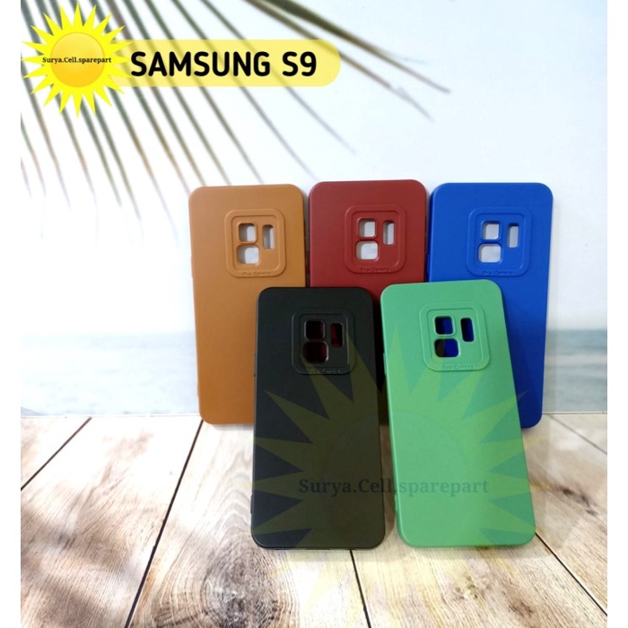 Case Slim Matte Pro Camera Samsung S9 - SC