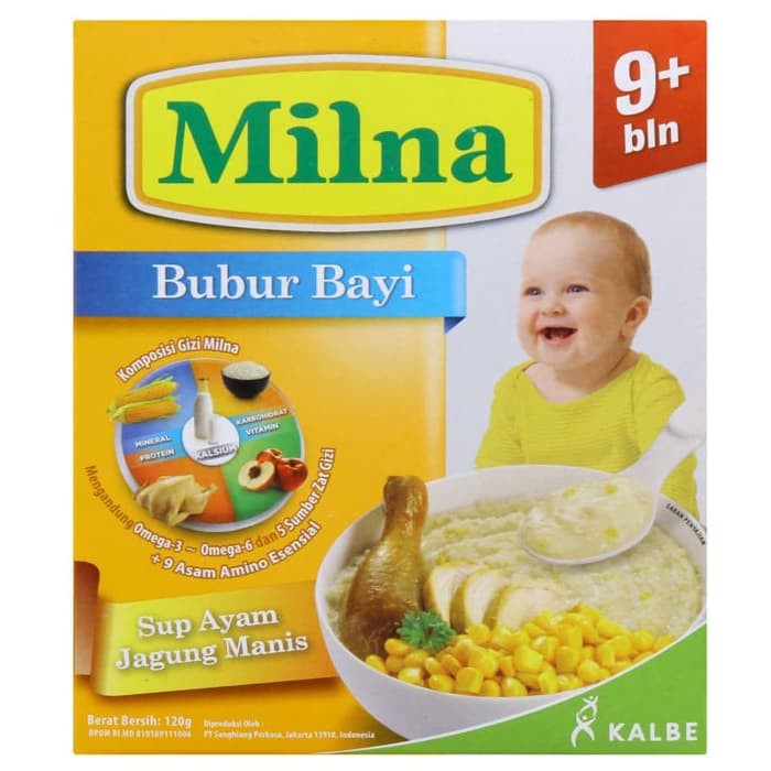 

MILNA BUBR SUP AYAM JAGUNG MANIS 9+