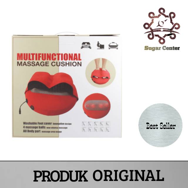 Bantal Pijat Multifungsi/Bantal Pijat Mobil/Bantal Pijat Rumah/Bantal Pijat Kantor