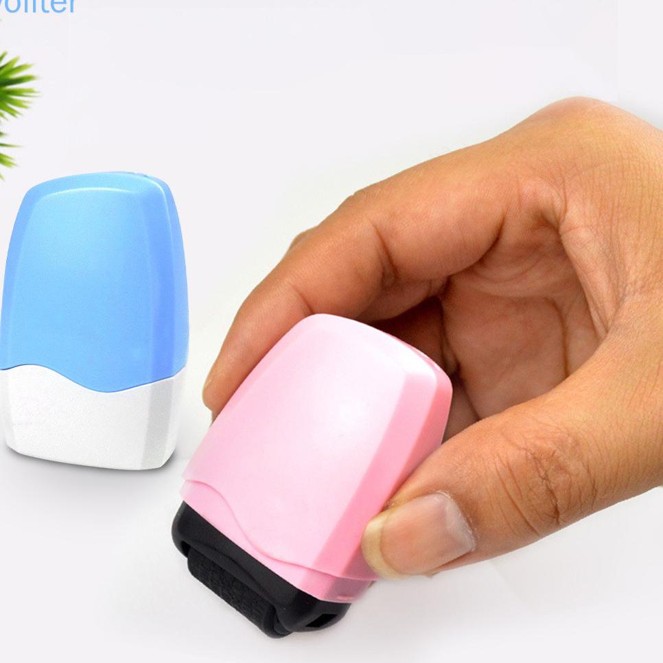 

Borong VOLL Roller Stamp ID Guard Gibberish Roller Reusable Stamp for Identity Confidential Privacy