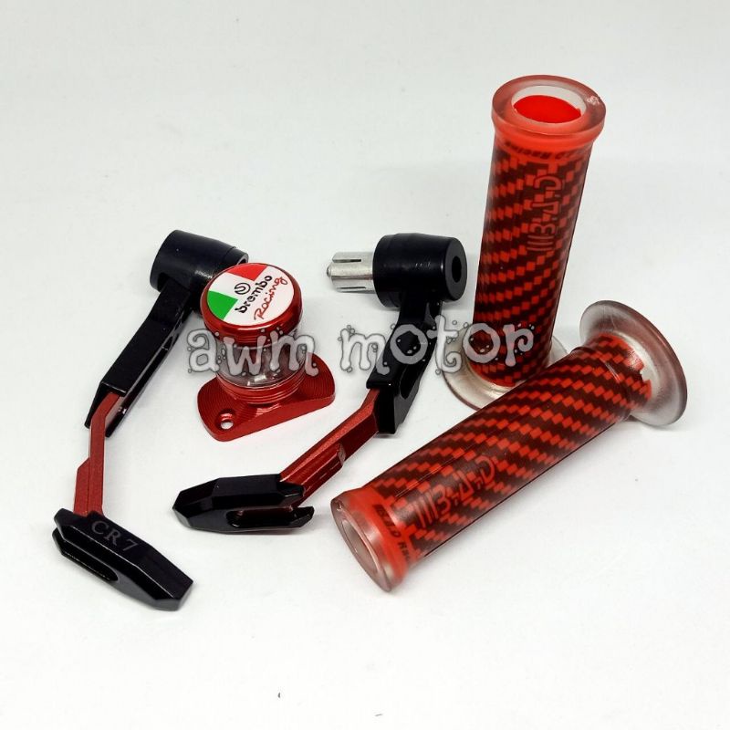 Handgrip Grip Karbon Plus HandleGuard Proguard Progat Robot Plus Tutup Minyak Rem Stempel Kaca