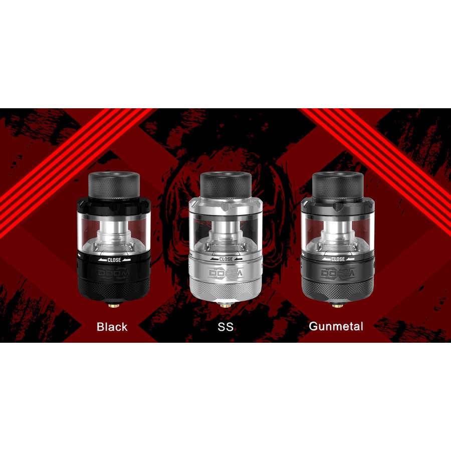 DOOM X MESH RTA BY DAMN VAPE - AUTHENTIC