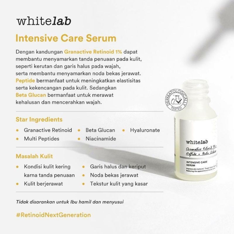 Whitelab Retinoid Intensive Care Serum