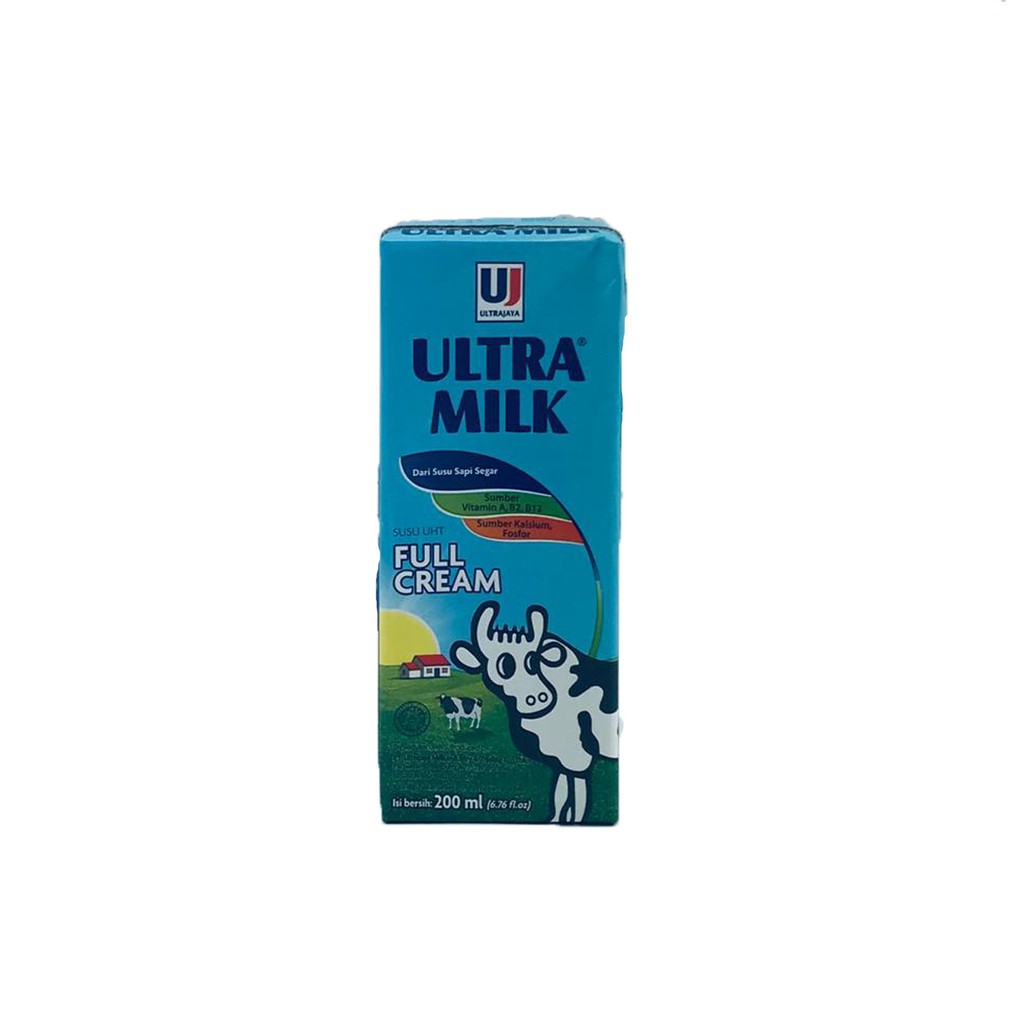 Ultra Milk * UHT * Full Cream * 200mll