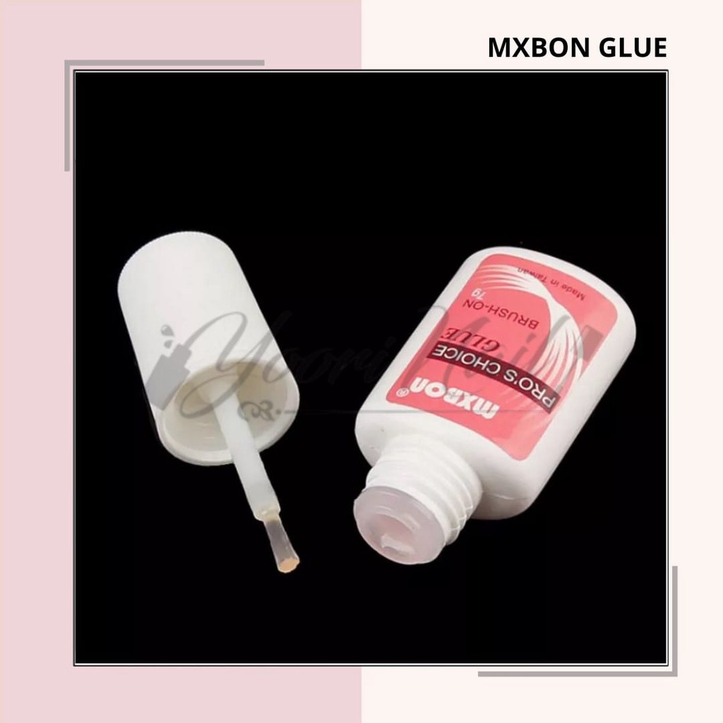 Nail glue MXBON ORI lem kuku palsu nail art glue mxbon original lem kupal