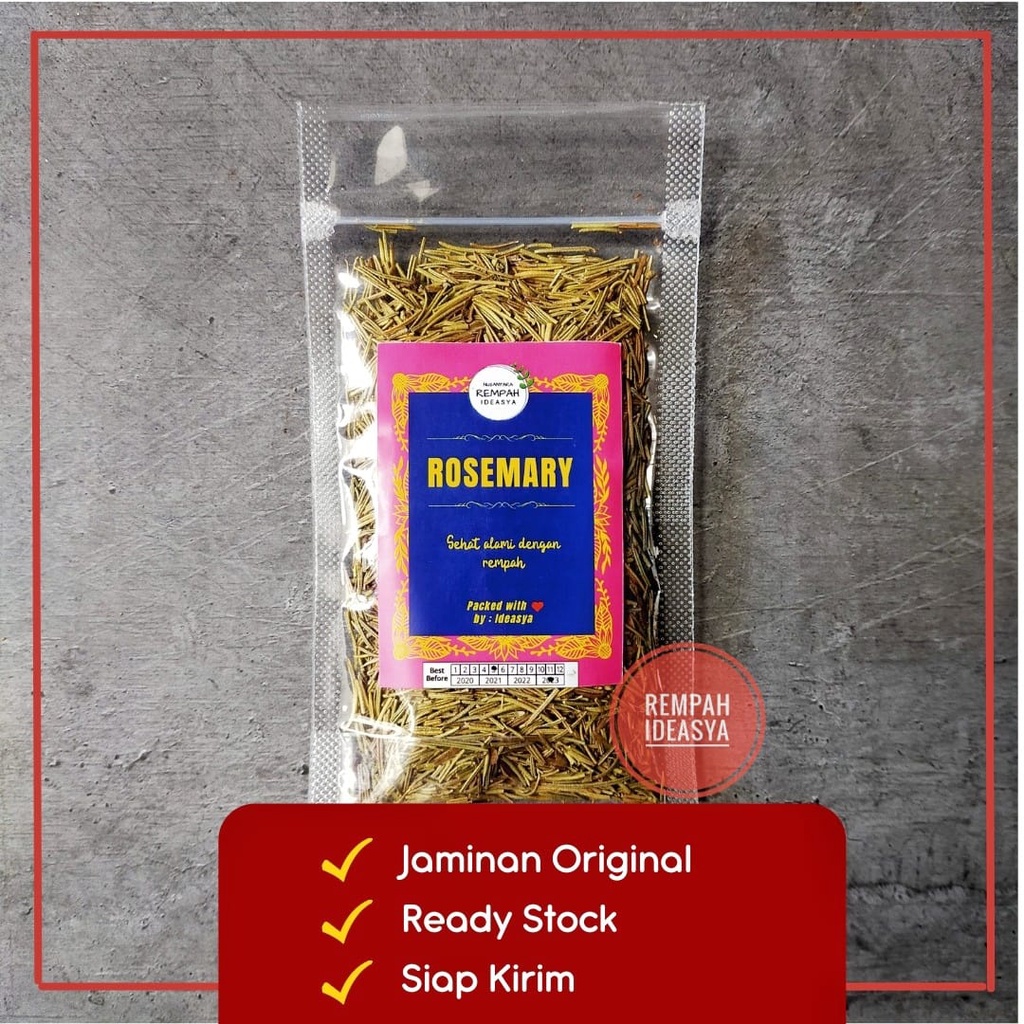 

Daun Rosemary Kering Bumbu Pizza Italian Seasoning