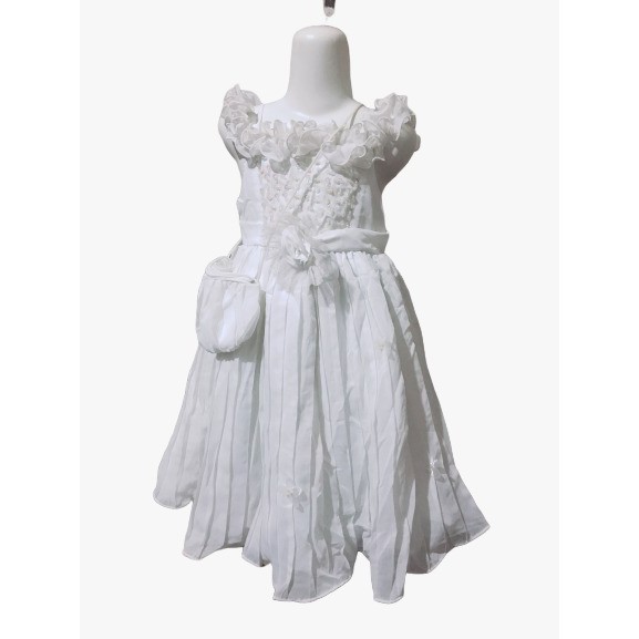 Gaun Pesta Anak Size 4 Free Tas Kecil