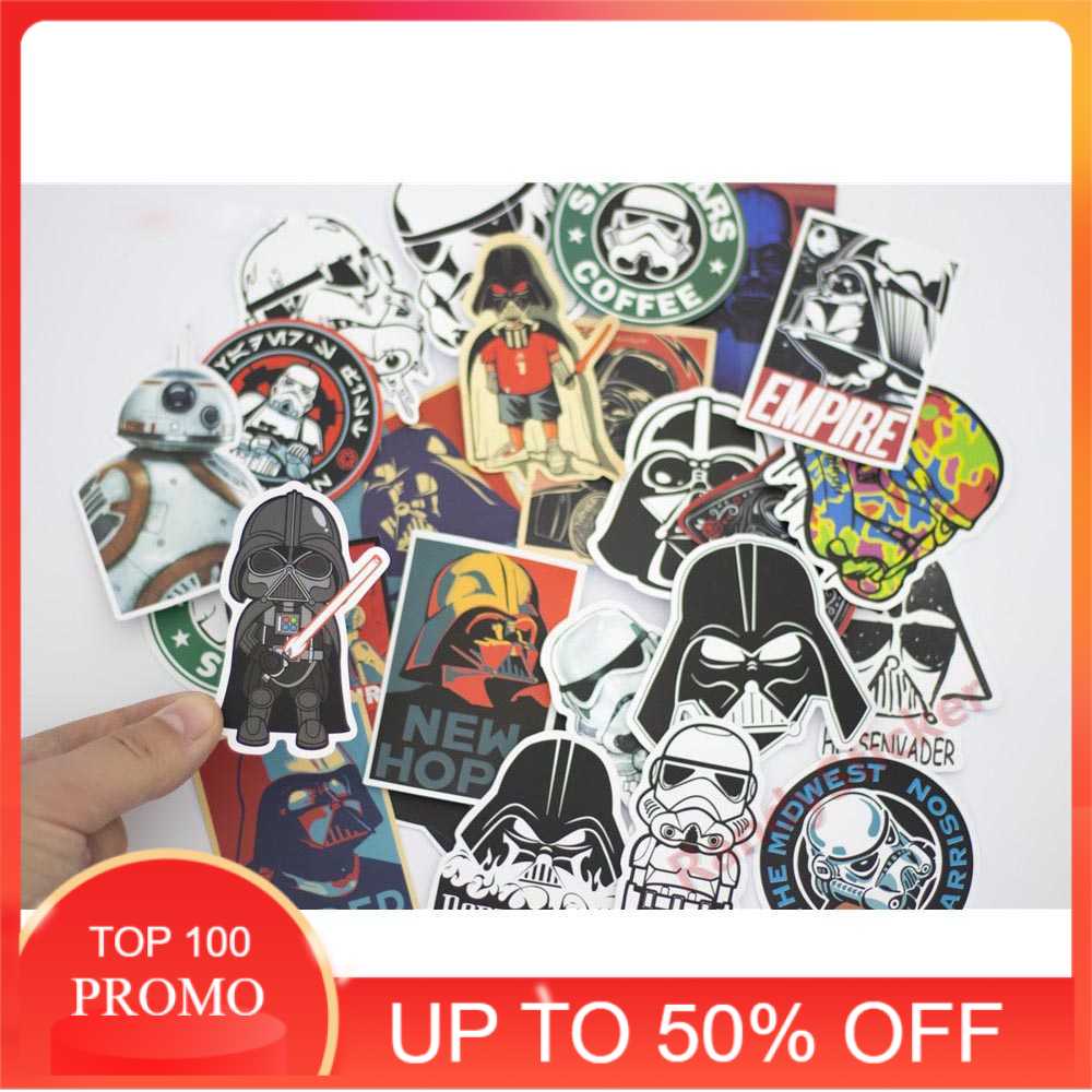 

[PROMO] Stiker Tempel Star Wars 25 PCS Baru