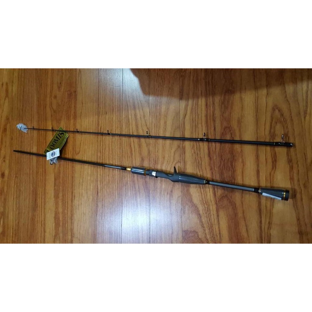 alat pancing mantul habis JORAN CASTING LOOMIS FRANKLIN BLACK RAPIER BC 6'6-195 FUJI