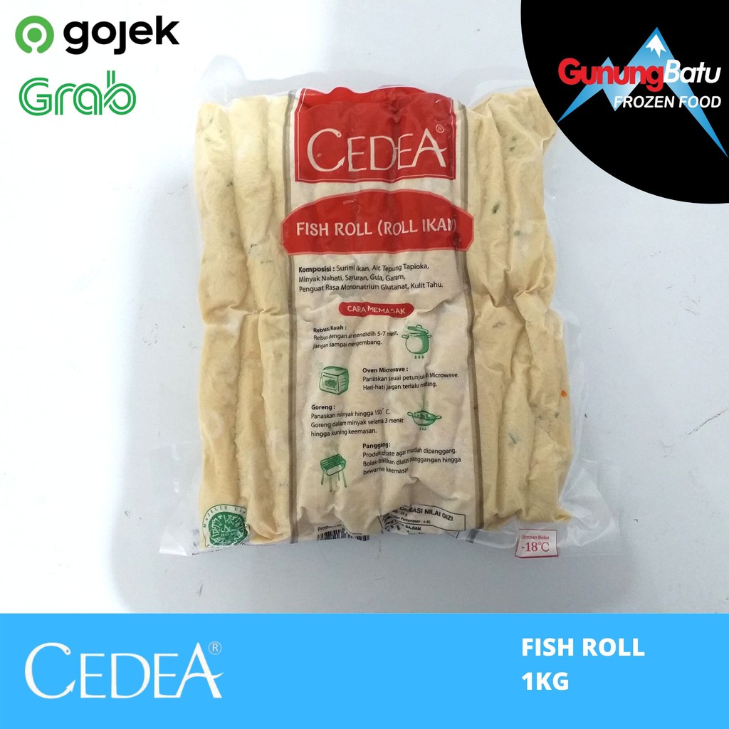 

CEDEA FISH ROLL 1 KG