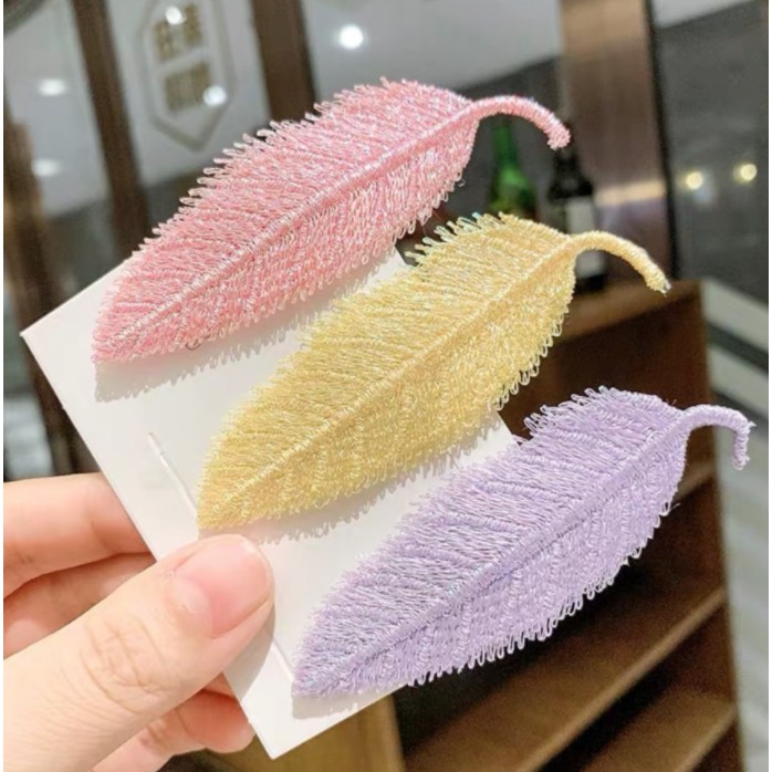 Hairclip Korea Jepitan Rambut Daun Design