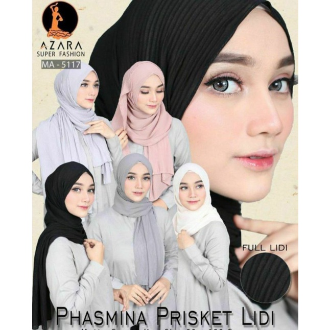Pashmina Ceruty Plisket Azara