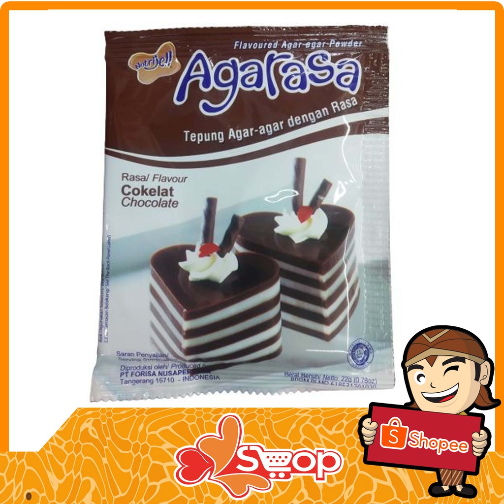 

Agar Agar Siap Saji AGARASA 22GR COKLAT