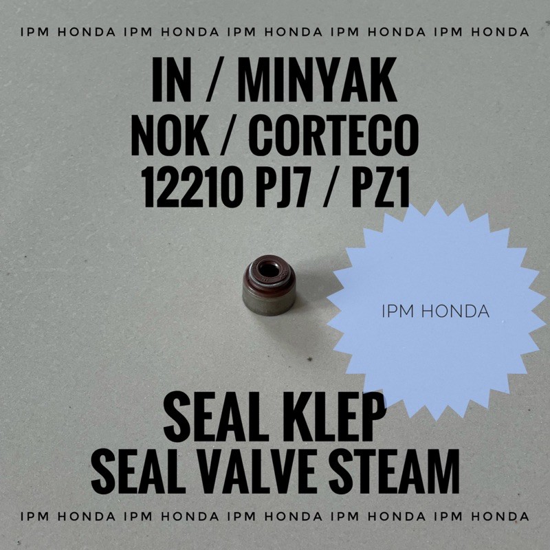 NK / ARX Japan Sil Seal Klep Valve Steam In Minyak Ex Api Honda Jazz City Brio Mobilio Freed CRV BRV HRV Odyssey Civic