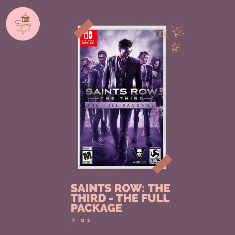 SAINTS ROW: THE THIRD - THE FULL PACKAGE Nintendo Switch Saint