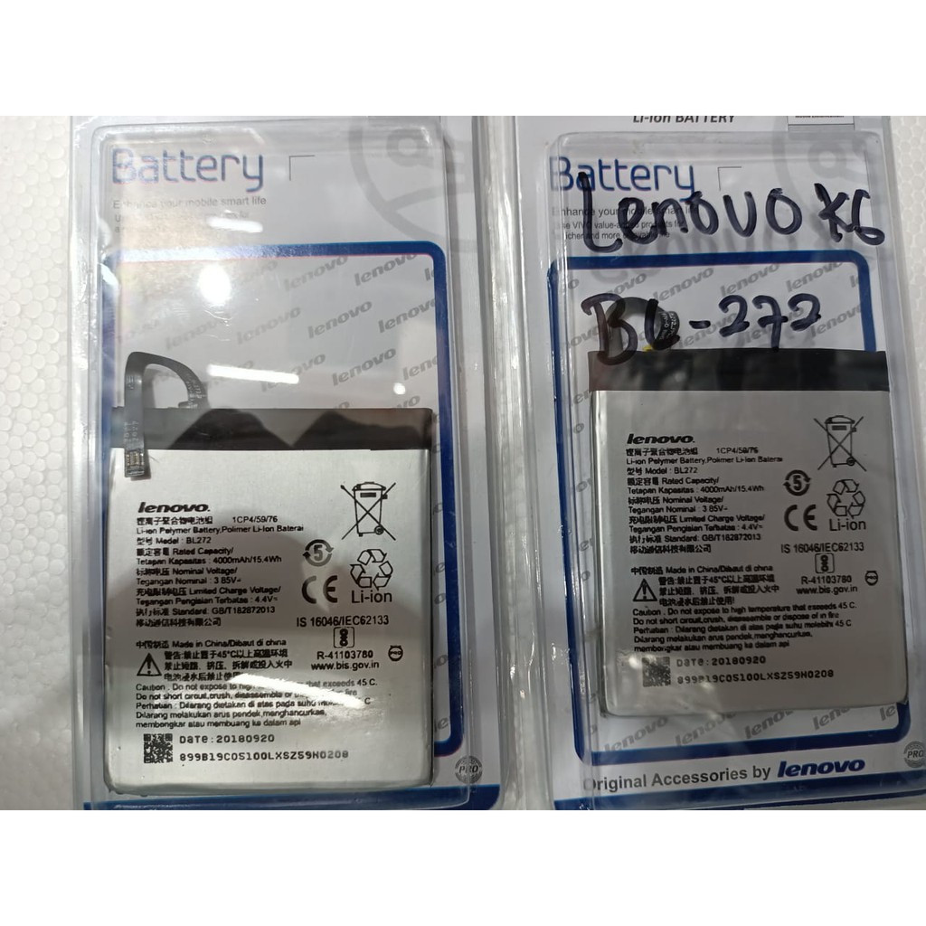 BATERAI LENOVO K6 POWER BL272 / BATRE LENOVO K6 POWER / BL272 ORIGINAL