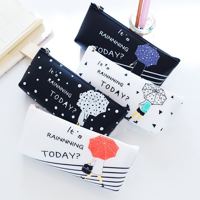 

Best Promo! TP0079 Tempat Pensil Umbrella Girl Tempat Kosmetik Pouch Sale!