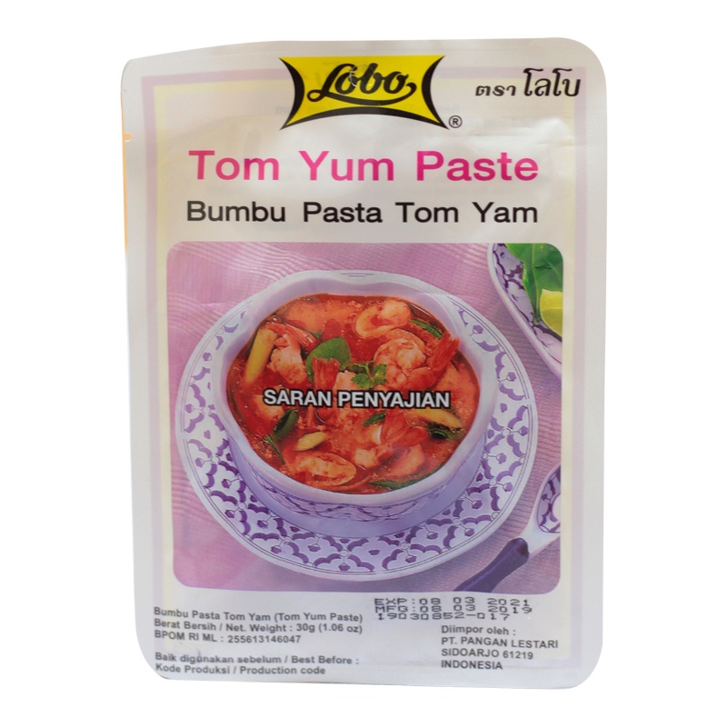 

Lobo Bumbu Tom Yam 30Gr