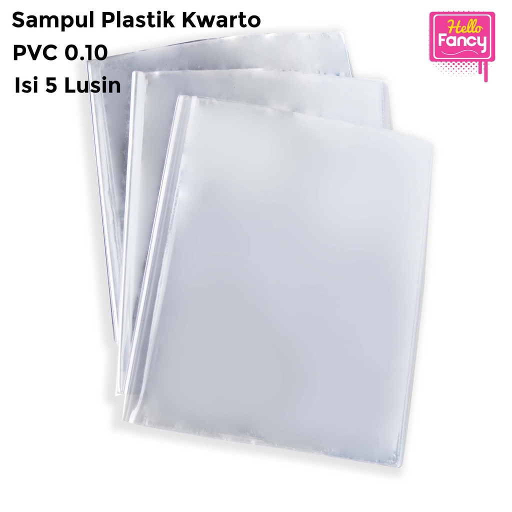 Jual Sampul Plastik Mika Tebal Kwarto isi 5 Lusin Grand SMK-G Indonesia