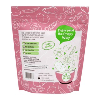 Crispy Salad - Mixed Tuber 60gr Healthy Chips - Cemilan