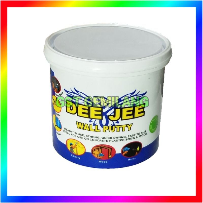 DEMPUL KAYU TEMBOK DEE JEE WALL PUTTY PLAMIR