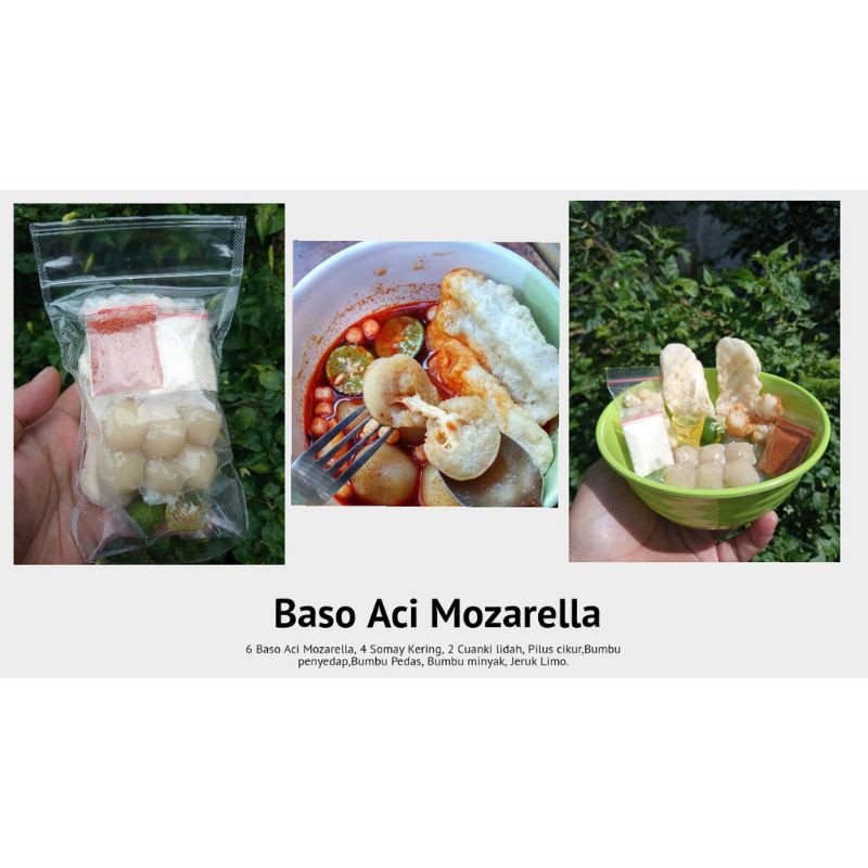 

baso aci isi mozzarella