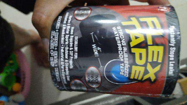 Lakban Khusus Anti Bocor Murah Flex Tape Anti Leak 10x152cm Lakban Hitam Isolasi Multifungsi