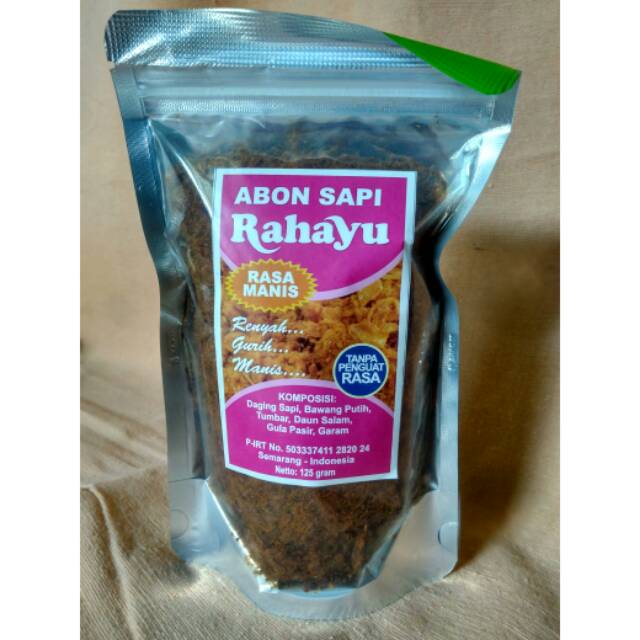 

Abon Sapi Pedas & Manis