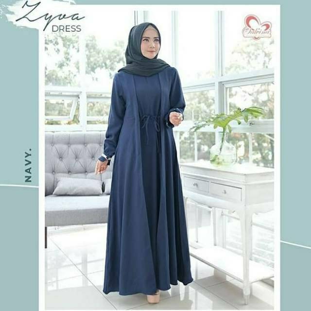 Zyva dress // gamis muslim terkini