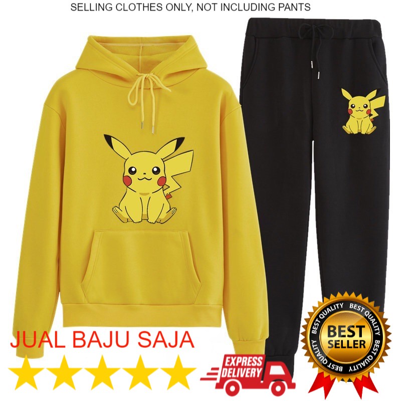 ⭐️⭐️⭐️⭐️⭐️ JUAL BAJU SAJA ... HOODIE  Piece Set Top+ Casual Tracksuit Man Suits Hoodies set Fashion 