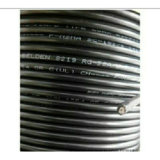 Kabel RG 58 BELDEN 8219 kabel tembaga serabut