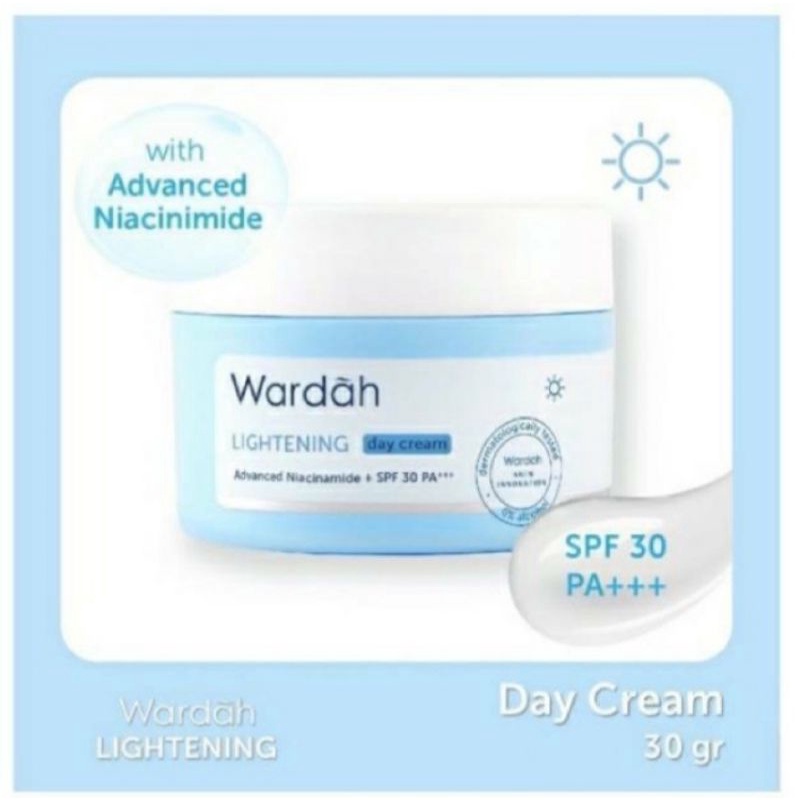 Wardah Lightening Day Cream/Night Cream Besar/Kecil