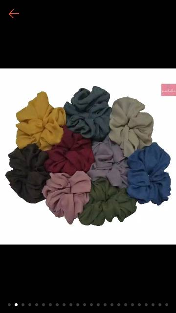 PROMO READY STOCK SCRUNCHIE //KUNCIRAN MODERN