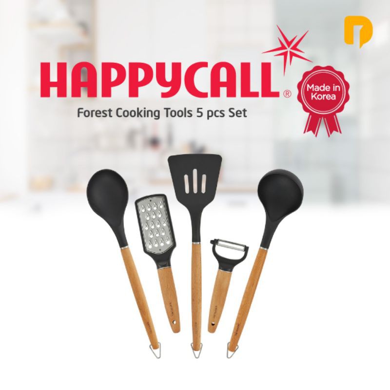 happcall forest cooking tools/set sutil lengkap/set sutil murah/set sutil branded/set sutil ekonomis