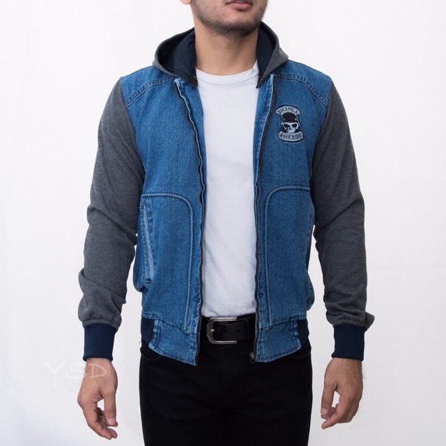 Jacket pria hoodie keren