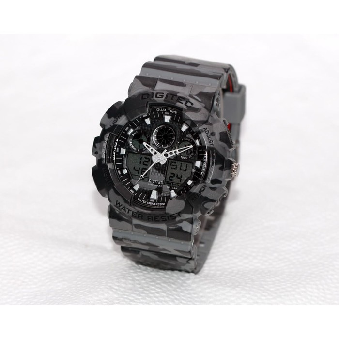 jam tangan DIGITEC PRIA DG 2072 ARMY ORIGINAL WATER RESISTANCE