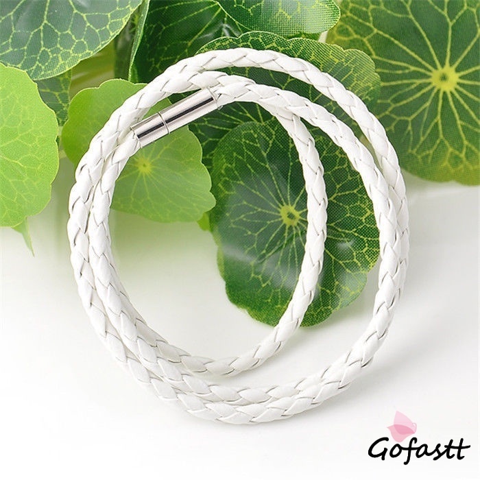 Gelang Korea Multi-layer Jalinan Twist Bracelet Tali Kulit Gelang G